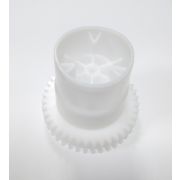 Шестерня мясорубки АКСИОН М41 D=83/54 H=76/18 d=8mm 40 прямых зубьев